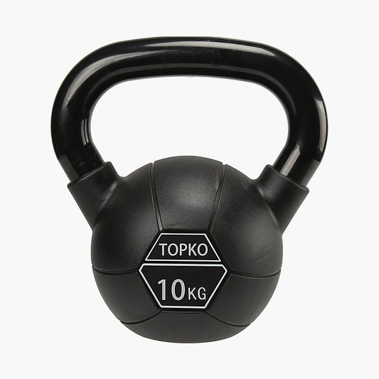 TOPKO PVC Kettlebell Cast Iron