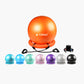 TOPKO Gym Ball with Base and Resistance bands
