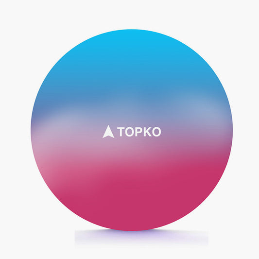 TOPKO Super Thick Explosion-Proof Color Gym Ball