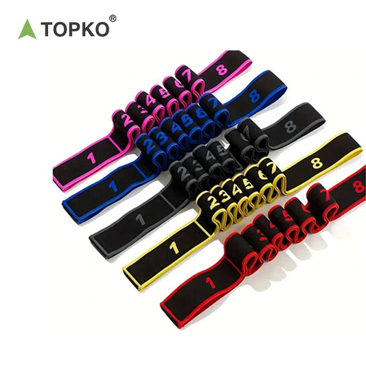 Yoga Strap With 9 Loops