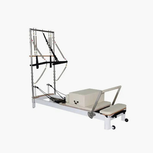 TOPKO Luxury aluminum alloy pilates reformer with half tower