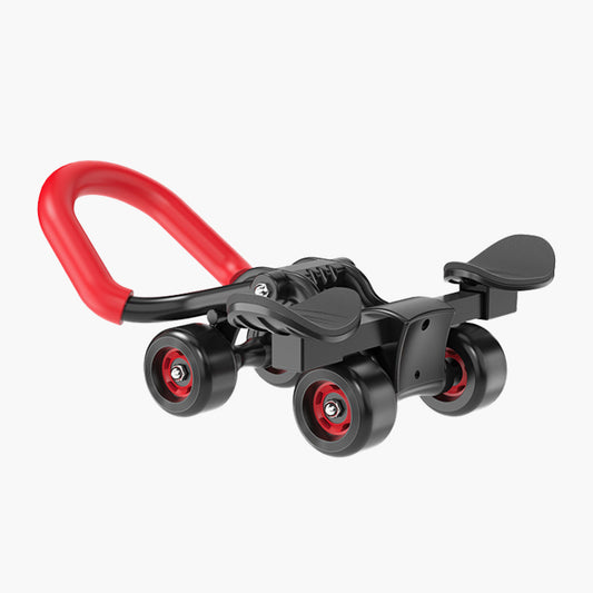 TOPKO Four-wheel abdomen wheel with armrest