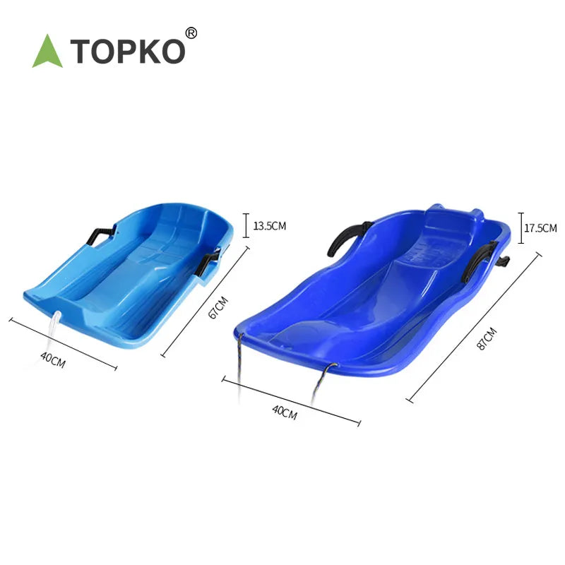 Children's style snow sled