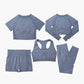 TOPKO Yoga Clothing Suit 5-Piece Set