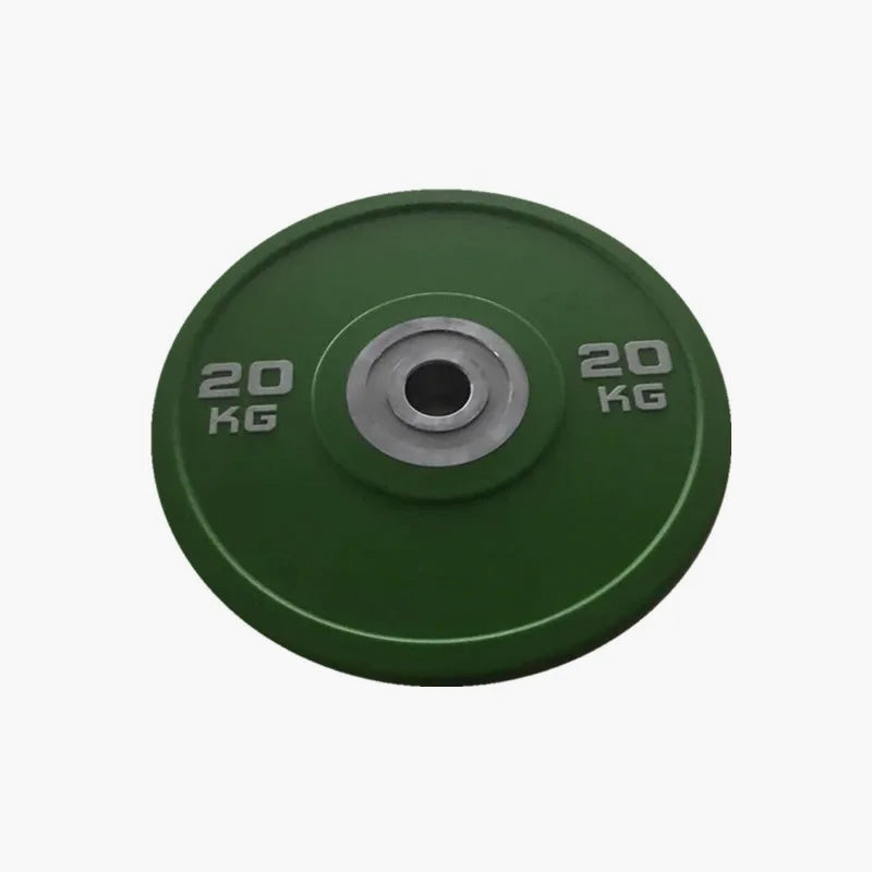 TOPKO Rubber Bumper Plate with Steel Hub