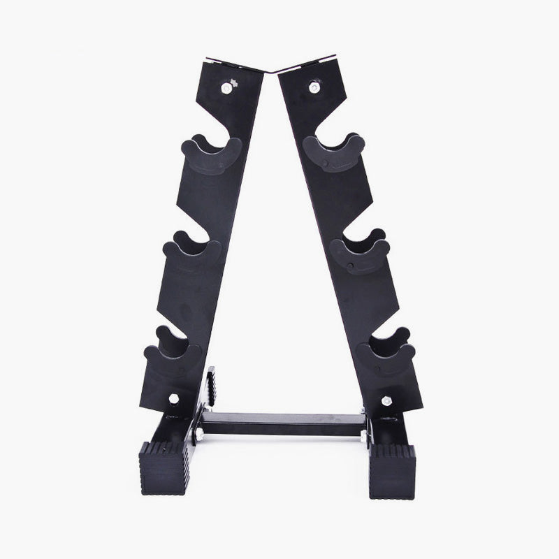 TOPKO Triangle kettlebell rack dumbbell rack fitness equipment storage rack
