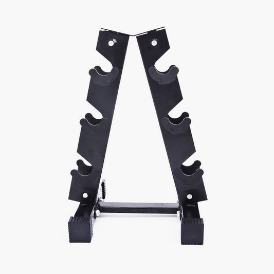 TOPKO Triangle kettlebell rack dumbbell rack fitness equipment storage rack