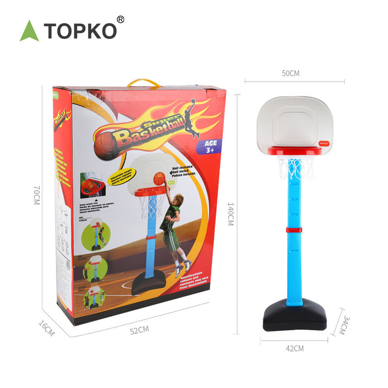 Children's toy five-speed adjustable basketball stand