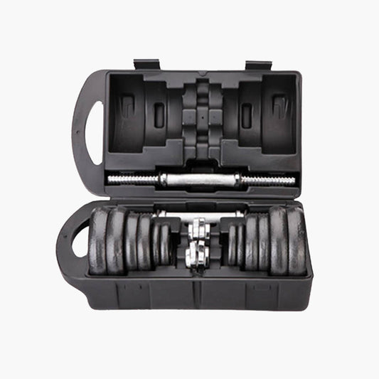 TOPKO Adjustable Dumbbell Weight Set with carrying case
