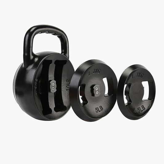 TOPKO Adjustable Kettlebell Cast Iron 10-25LB