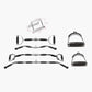 TOPKO Chrome Pull Down Dar Set