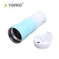 Spiral-shaped irregular insulated water bottle