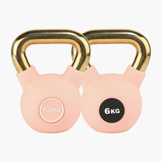 TOPKO Kettlebell With Golden Handle And Thin Arm