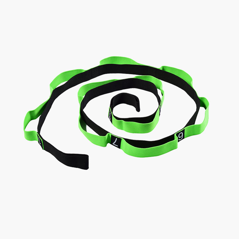 TOPKO Manufacturer Polyester Cotton Yoga Strap With Loops