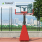 Mobile basketball stand