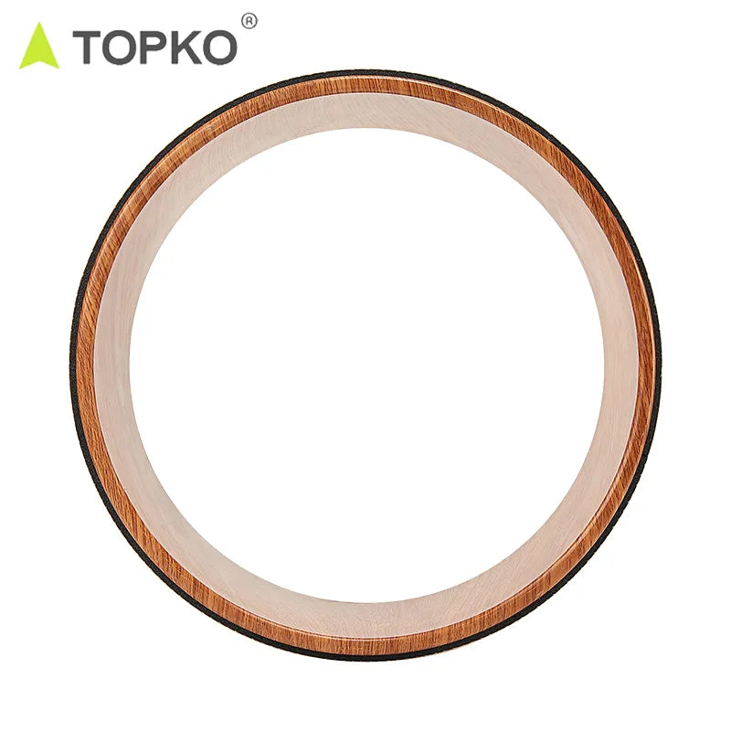 Cork Rubber Yoga Wheel