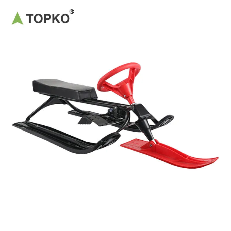 Skiing bicycle