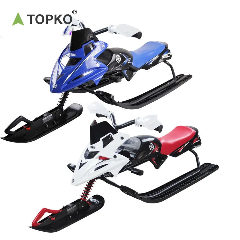 Skiing bicycle
