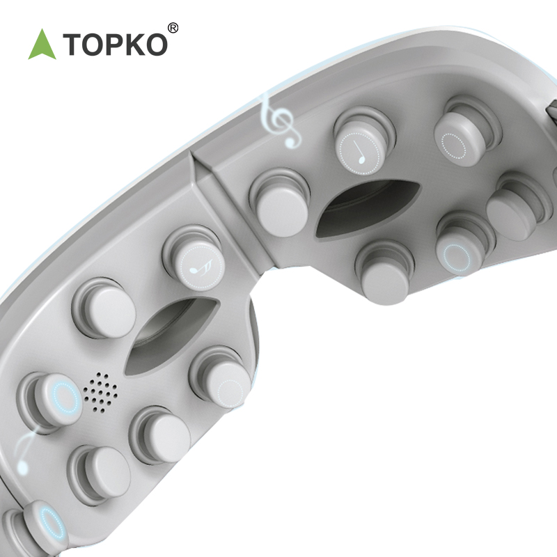 TOPKO Head and Eye Massage Machine with Bluetooth Music