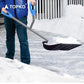 Reversible detachable snow shovel