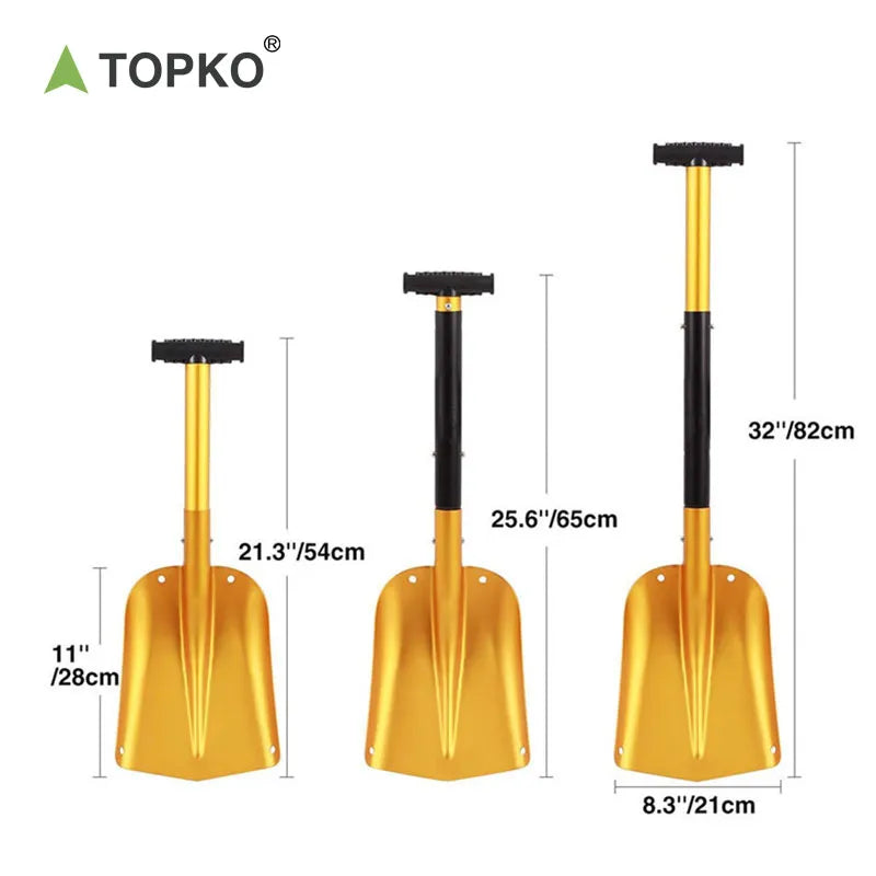 Aluminum alloy snow shovel