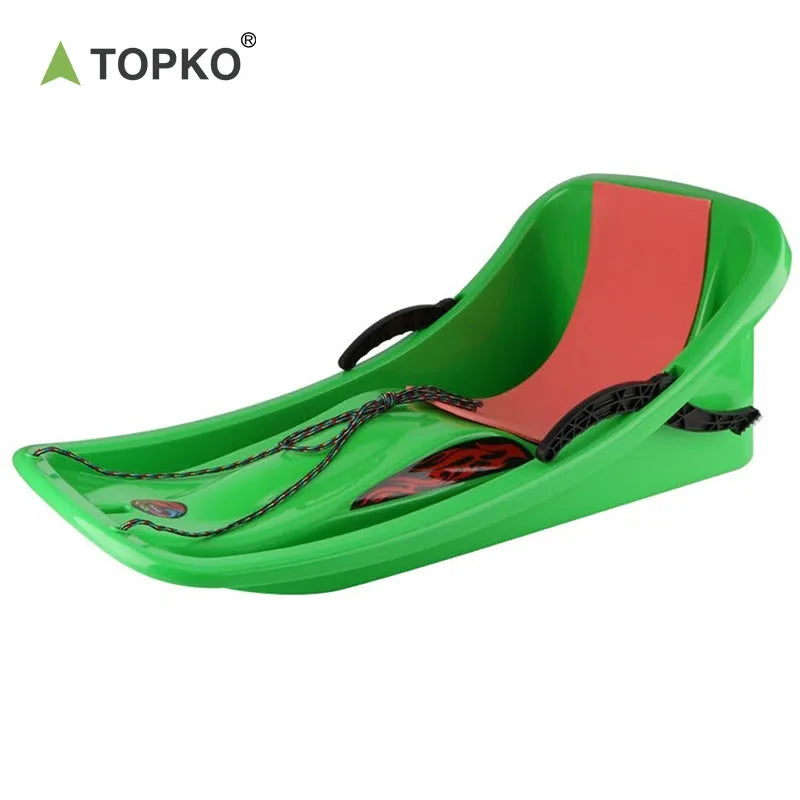 Thickened wear-resistant snowmobile