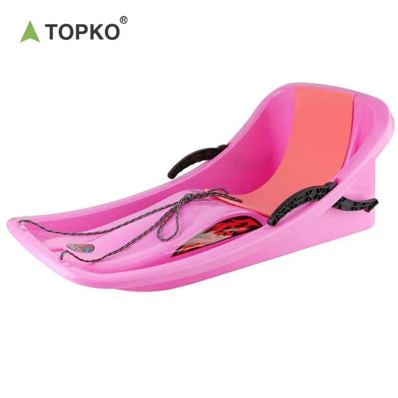 Thickened wear-resistant snowmobile