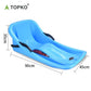 Thickened wear-resistant snowmobile