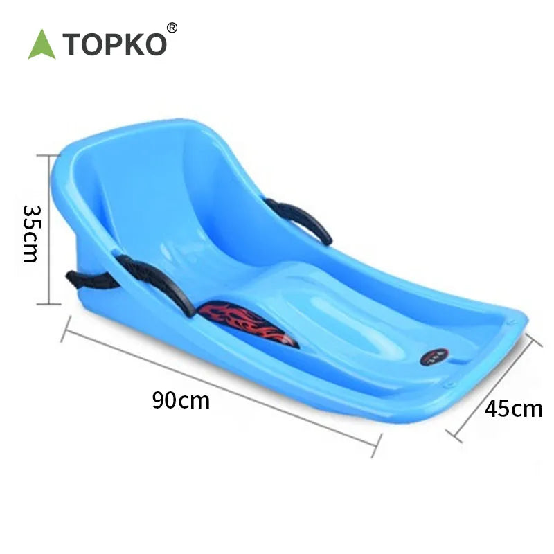 Thickened wear-resistant snowmobile