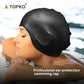 Silicone swimming ear protection cap