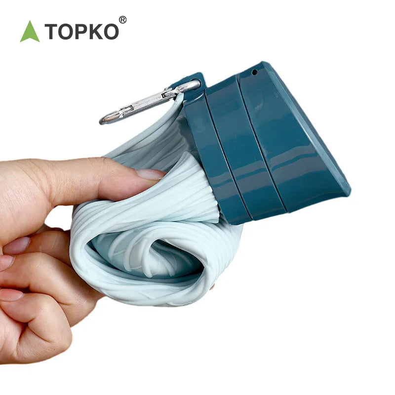 Silicone foldable water bottle