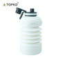 Compact folding water bottle