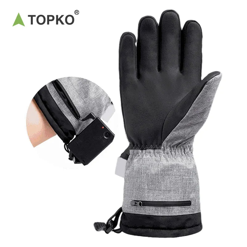 Smart heating gloves