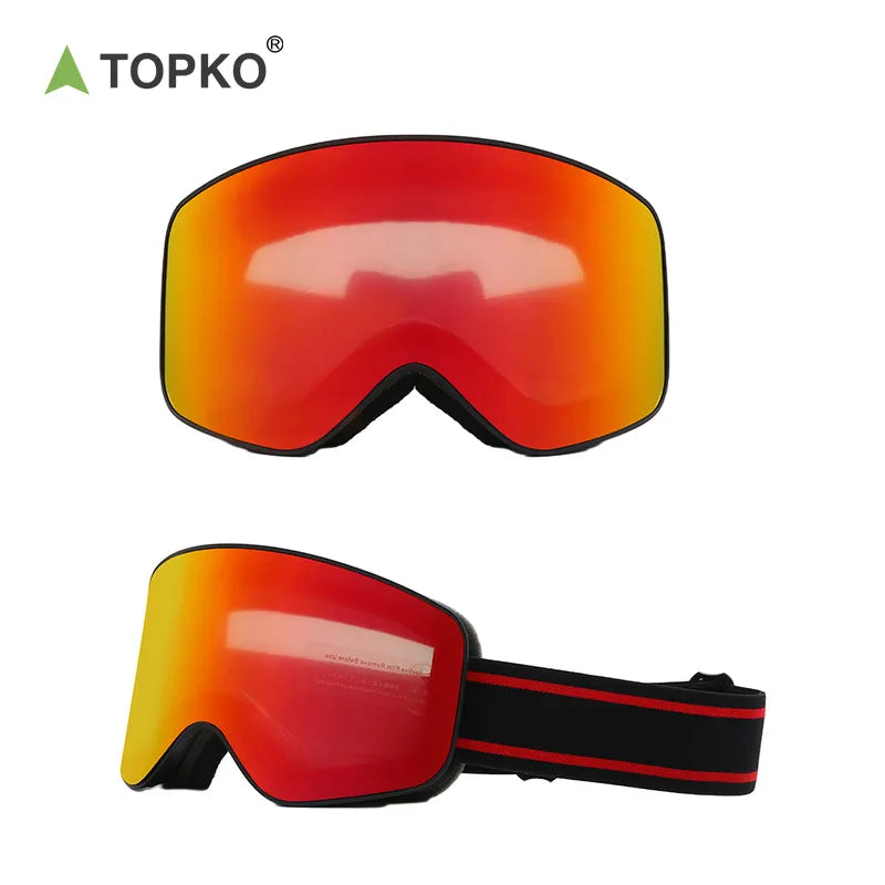 Double-layer anti-fogging Ski goggles