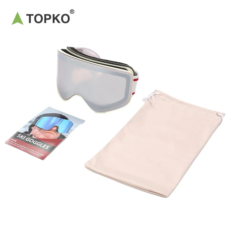 Double-layer anti-fogging Ski goggles