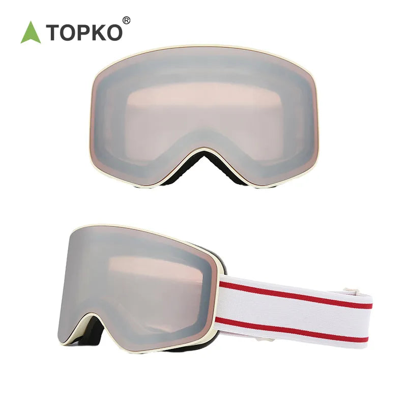 Double-layer anti-fogging Ski goggles