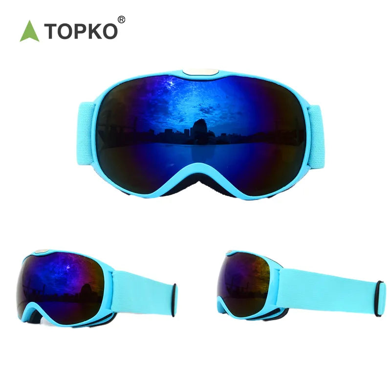 Double-layer anti-fogging Ski goggles