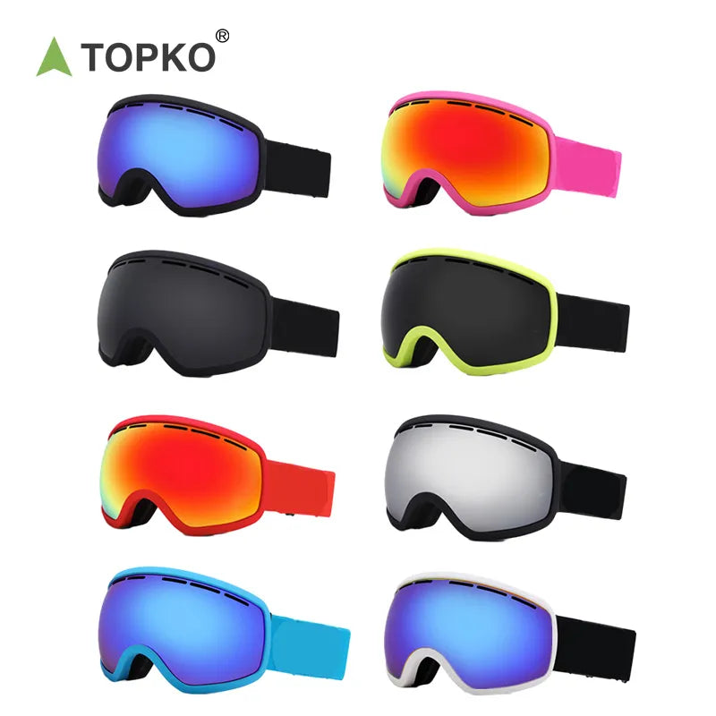 Anti-Fog Double Ski goggles