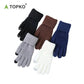 Men's touchscreen gloves