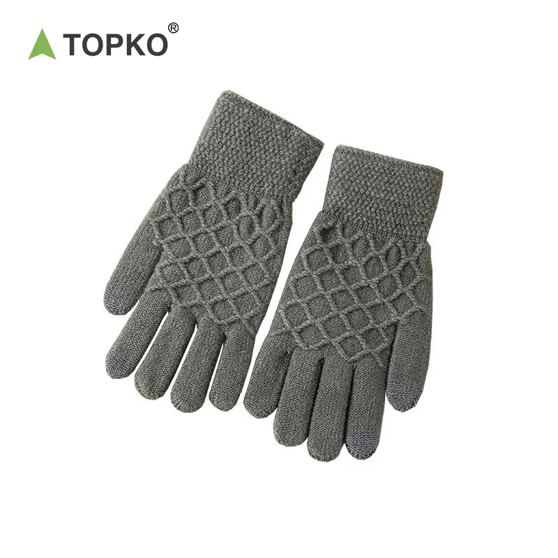 Men's touchscreen gloves