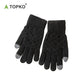 Men's touchscreen gloves