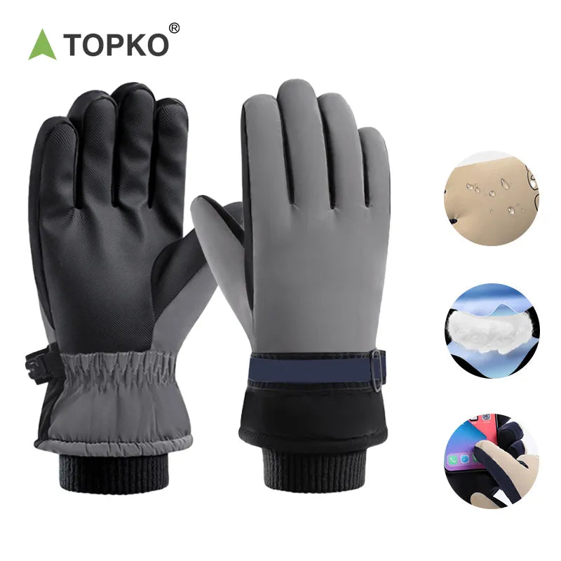 Skiing and cycling gloves