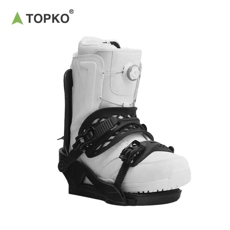Snowboard fixation device