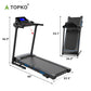 JK8806-4A Treadmill, 1.0HP Electric Treadmill with LCD Display and Cylinder Fold Design