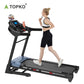 1.25HP Motorized Treadmill with 5" Blue Backlit Display and Motorized Incline