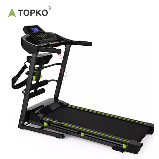 Home Treadmill (JK8809), 0.6HP Treadmill with LCD Blue Backlit Display and Manual Incline