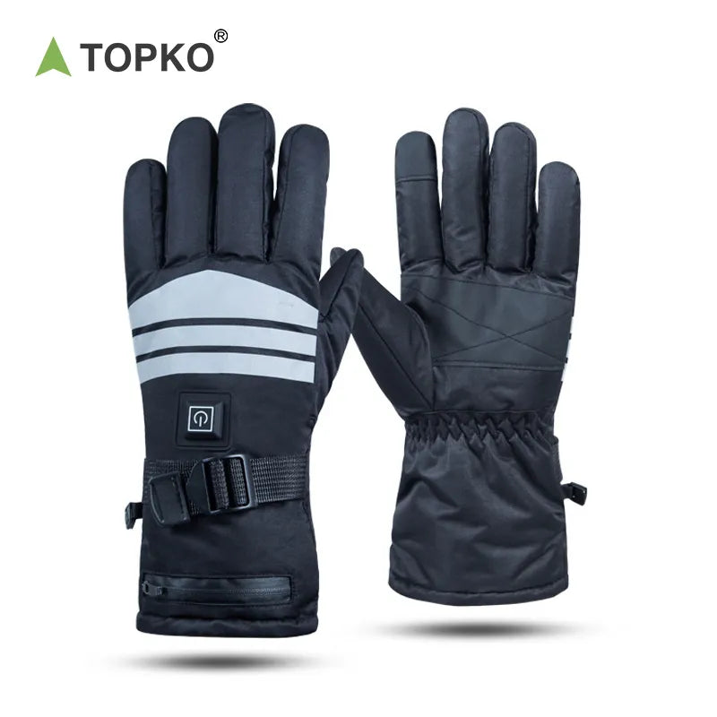 Outdoor ski electric heating gloves