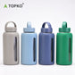 High borosilicate glass cup silicone sleeve 