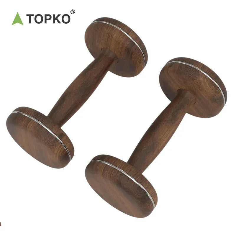 Oak Wooden Dumbbells