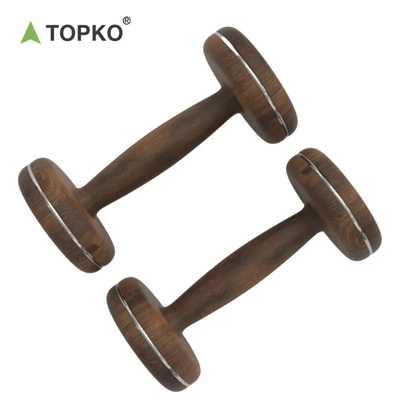 Oak Wooden Dumbbells